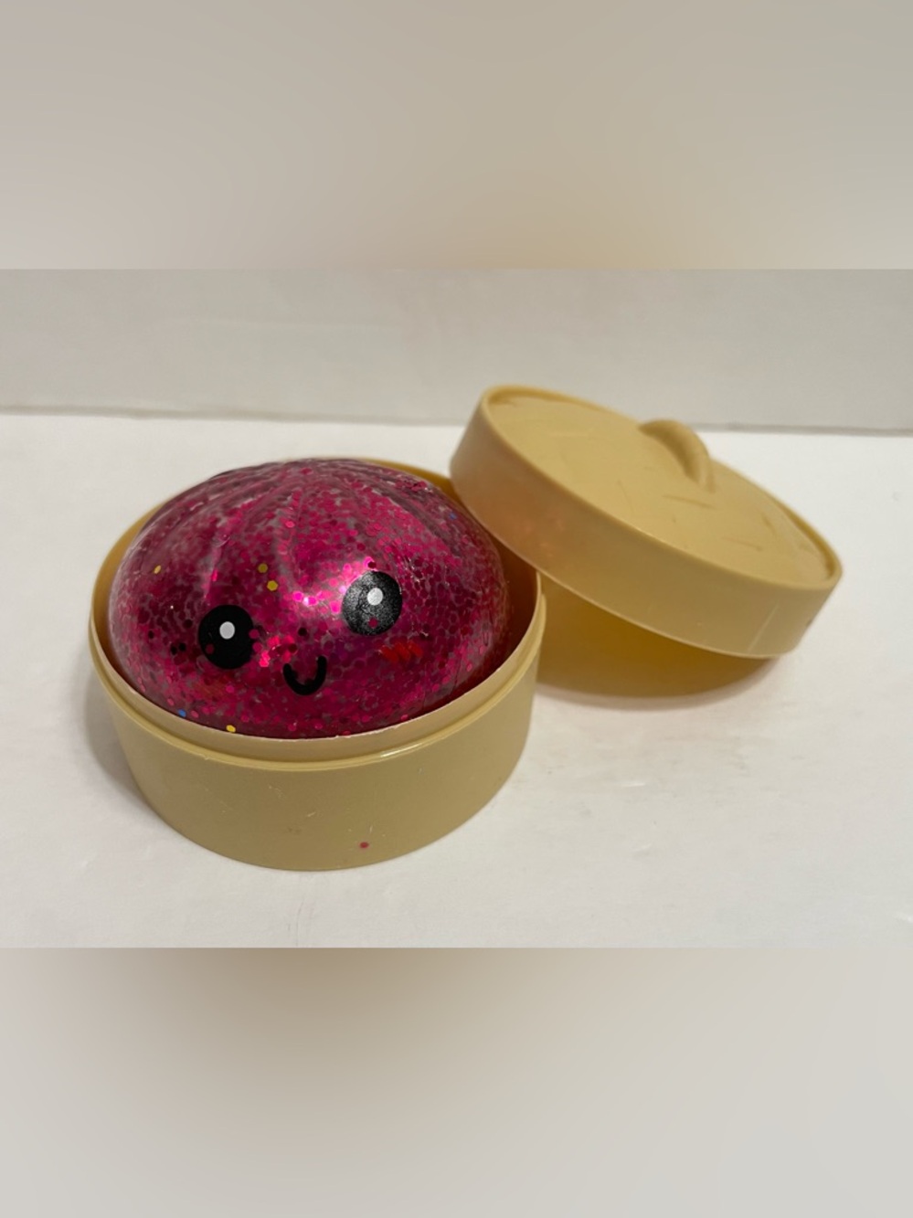 Mystery Squishy Bun Dumpling RARE GLITTER Limited Edition Stress Relief US,